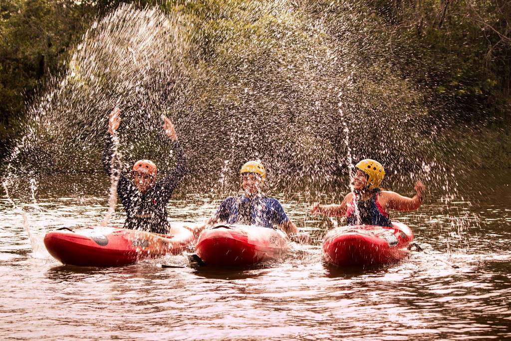 Batismo de Caiaque Poção Brotas